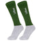 LeMieux Competition Socks Twin Pack - Hunter Green